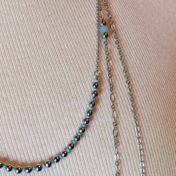 NWT Lia Sophia Layered Necklace - Picture 4 of 6